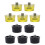 Multipurpose Rubber & Nylon Hammer Head Set for Fine-40mm 1