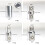 Solid Socket Adapter Engineered For Optimals Performances-3Pcs 3