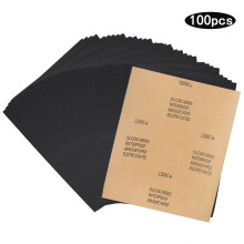 CW 1200-2c 100pcs Sandpaper Silicon Carbide