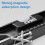 Precise Aluminum Measuring Tool Strong Magnetic Bubble-1000MM 4