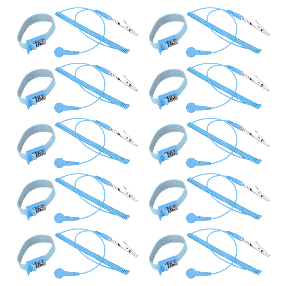 10Pcs 1.8Mx2.0MM Anti Static Bracelet Grounding