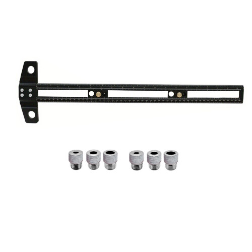 Essential Woodworking Ruler Positioning Tool For-Black 50CM