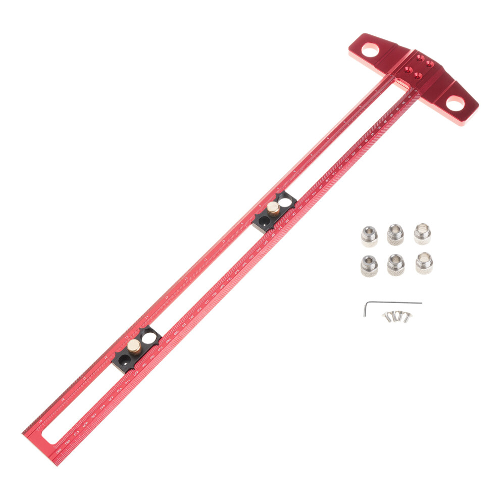 Multipurpose Adjustable Angles And Marking Tool-Red 50Cm 7754000031399