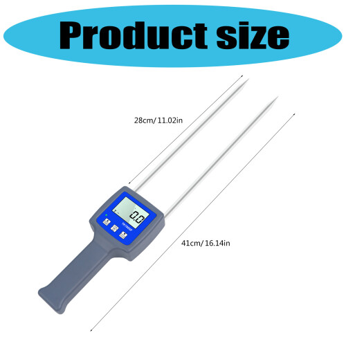 Digital Grains Meter Large Display Grains Humidity Meter Double 2