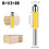 High Performances 45# Steele Woodworking Milling-4 piece set 4