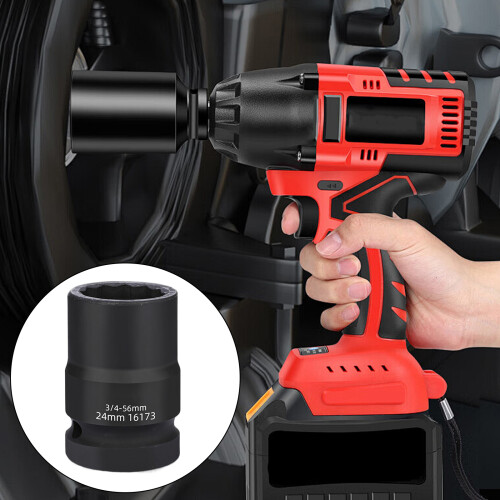 Precisions Engineered 3/4Inch Drive Impact Socket with 12-30mm 1
