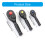 3 Piece Small Ratchet Wrench Set 72 Teeth Quick Release Tool for 3