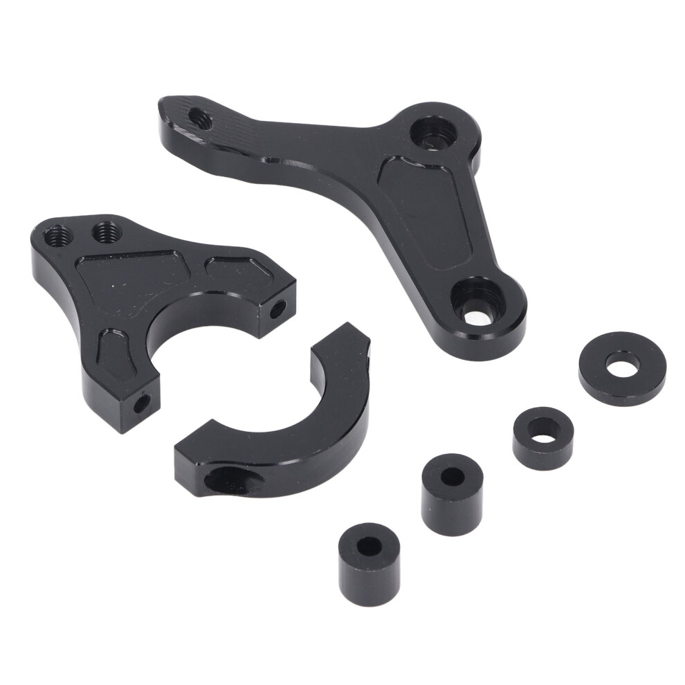 Adjustable Aluminum Motorcycle Steering Damper Bracket For Xmax300 2014-2017 Black 6951346978826