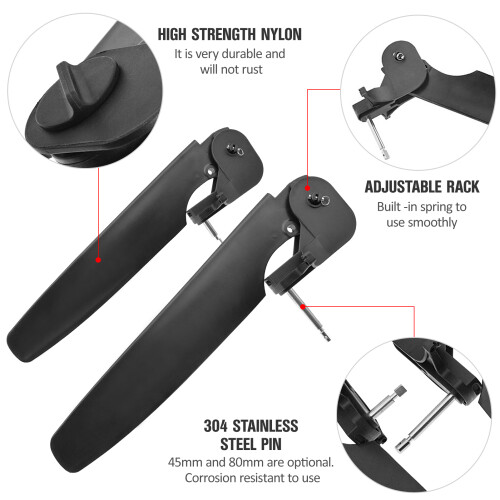 Kayak Tail Rudder Steering System Control Kit for 2