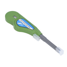 Bolígrafo limpiador de fibra óptica, 500+ usos, verde portátil