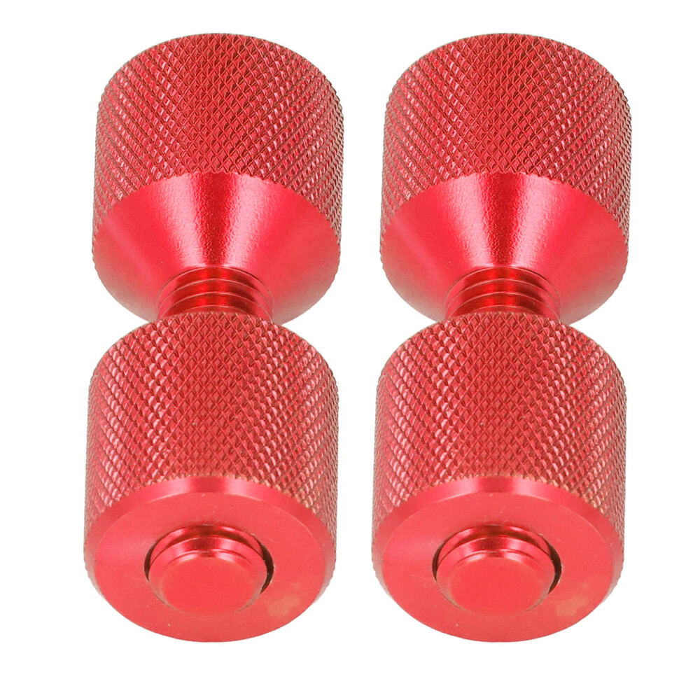 Durable Anodized Aluminium Flange Pins Set For 0.5-14In Pipe Projects Red 7891346988236