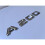 A200 Silver / Chrome Flat Letter Number Rear Boot Badge Emblem A Class Mercedes 1