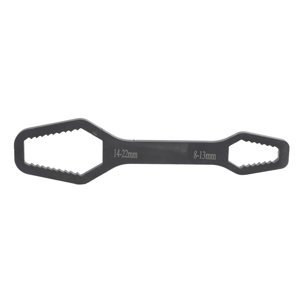 Multifunctional Wrench Tool 317Mm Nut Spanner For Home Repair, Furniture Assembly, Automotive Maintenance, Black 8-22Mm 6447073491832