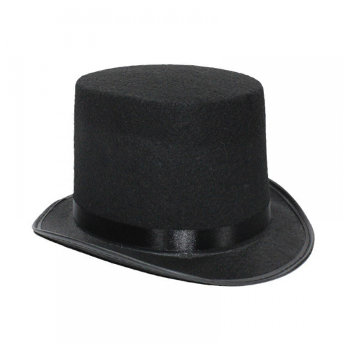 (Μαύρο παιδικό mod) Vintage Derby Hat Στολή Μάγου Cosplay Στολές Halloween Είδη πάρτι Τζέντλεμαν