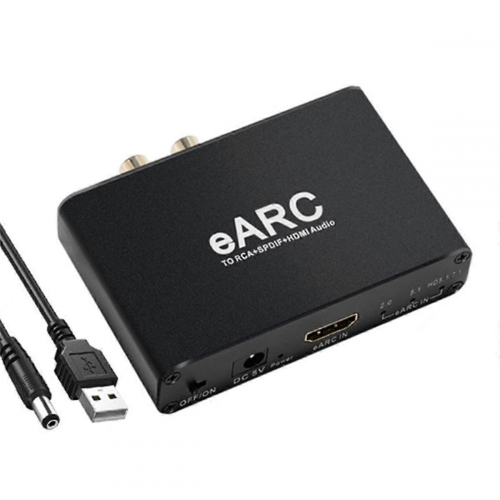 Συμβατό με τον μετατροπέα EARC ARC Audio Extractor 192Khz, προσαρμογέα EARC σε Audio Extractor για DTS A