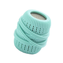 Dávkovač avivážnych guličiek Magic Ball Anti-Knot Washing Bibliothek do práčky (modrý)