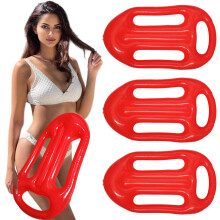 Kick Board Swim Float for Adults and Kids, Inflatable PVC Swimming Aid, 4-Pack Training Boards for Pool and Beach Use