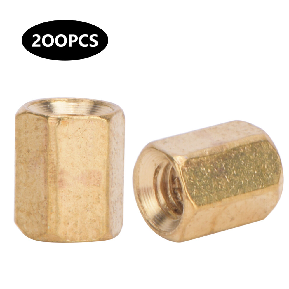 Motherboard Brass Standoff Coupling Hex Nuts
