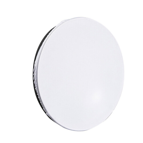 18cm/7inch Soft Photography Diffuser Sock Cover for Ring Light and Flash Light - White Cloth Diffuser Cover