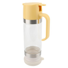 Honey Dispenser 300ml Glass Pot with Comfortable Handle No Drip Honey Jar for Coffee Shops Restaurants Home Use