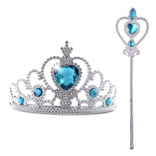 Princess Crown and Wand Set Glitter Princess
