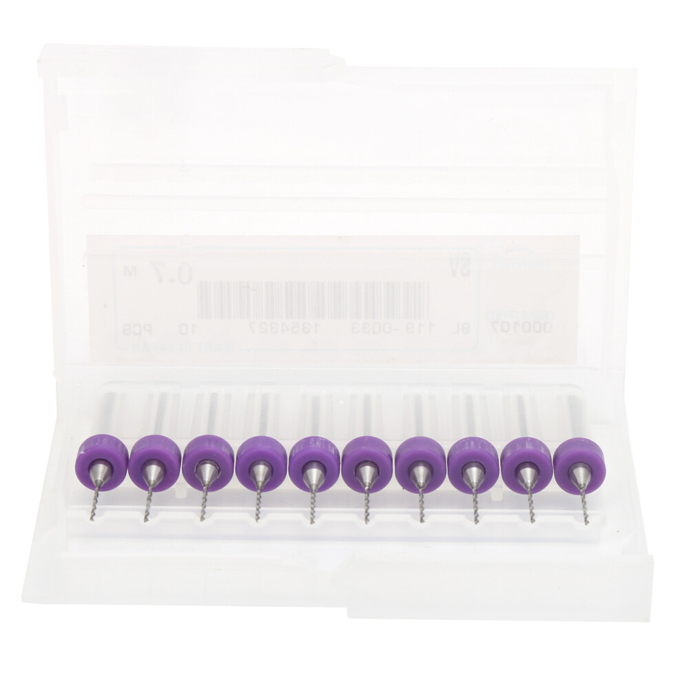 10Pcs Cleaning Needle Nozzle Micro Drill Bit 0.7mm