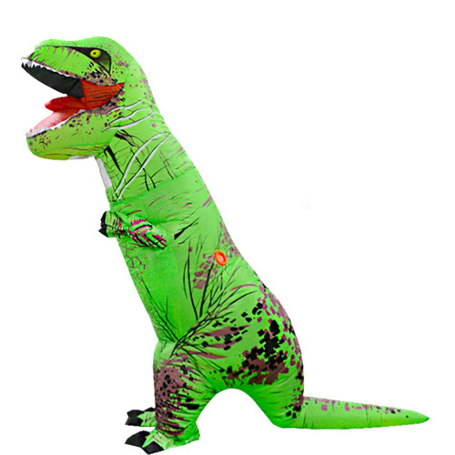 Halloween Dinosaur Costume Cute Green 2