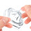 4Pcs Liquid Silicone Pacifier Wide Diameter Non 11