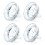4Pcs Liquid Silicone Pacifier Wide Diameter Non 2