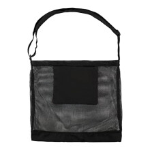 Foraging Bag Breathable Mesh Harvesting Pouch for Fruit Picking and Outdoor Hiking - Black, Lightweight and Durable