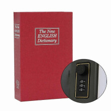 The New English Dictionary Book Safe Diversion Secret Security Box with Combination Lock for Cash Money Box Jewellery Hidden