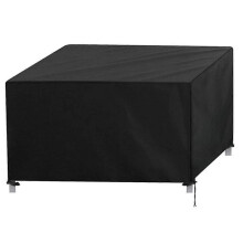 Heavy Duty 420D Oxford Garden Furniture Cover Waterproof Indoor Outdoor Table Grill Rack Protect Set with Adjustable Drawstring and Buckles