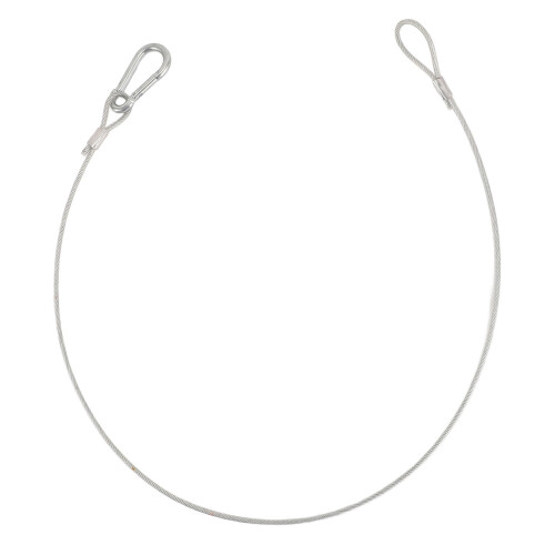 E04 Câble de sécurité pour éclairage de scène acier inoxydable 5 kg