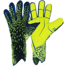 Youth Football Goalkeeper Gloves - Professional Latex Soccer Gloves for Boys & Girls - Sizes 6-10 with Finger Support for Training and Matches