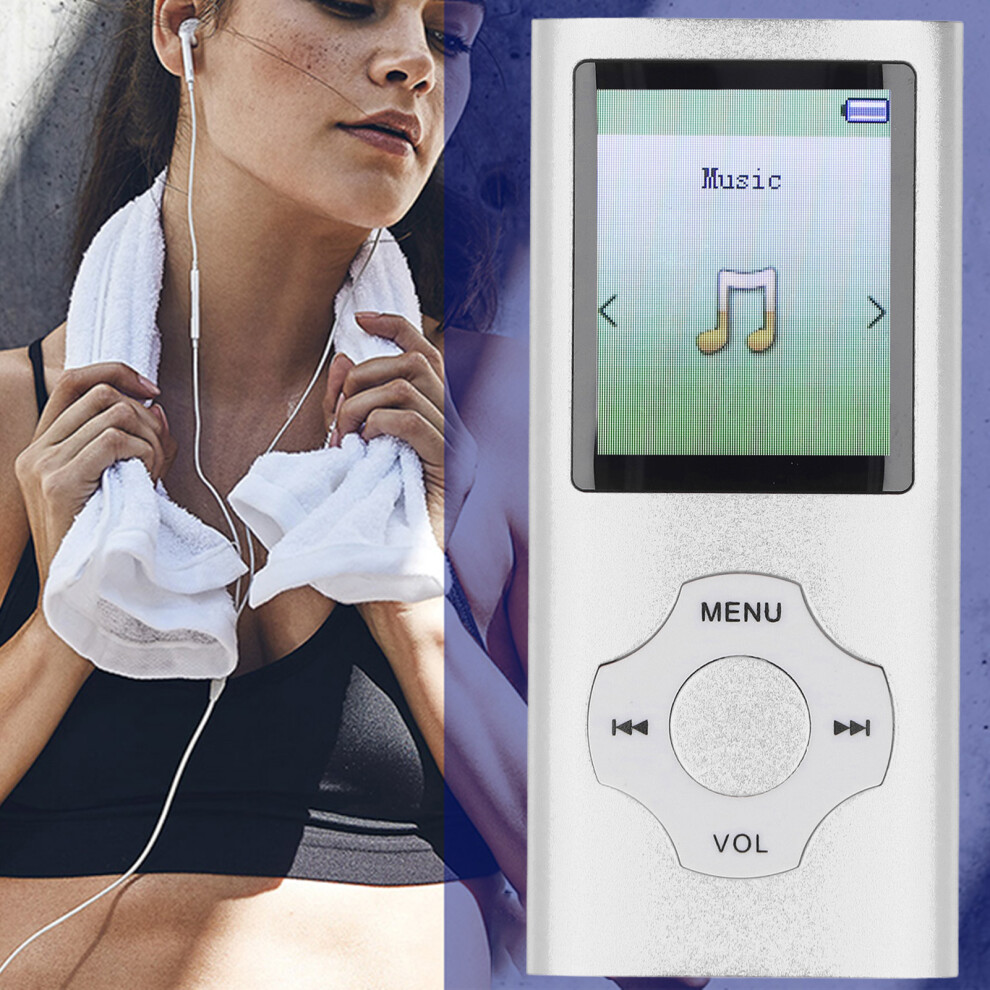 68Gb Mp3 Mp4 Music Player - 1.8" Color Screen, Silver 9471347049952