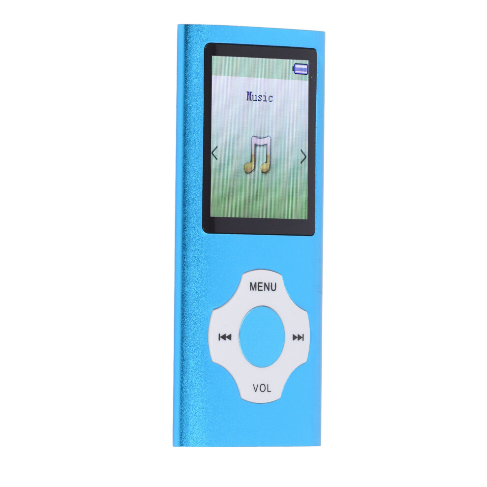 68Gb Mp3 Mp4 Music Player 1.8" Screen With E-Book & Speaker Blue 5081347050366