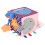 Baby Soft Cube Soothing Hand Rattle Ball Soft Rich 8