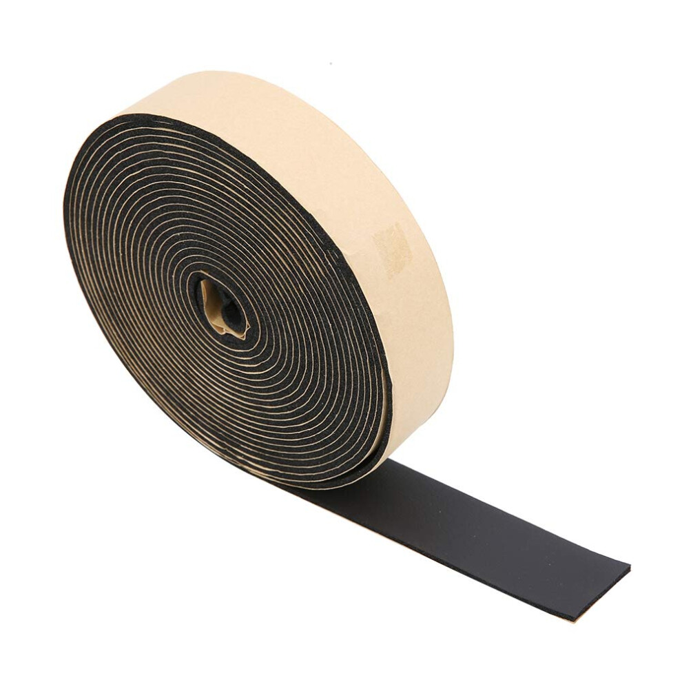Self-Adhesive Foam Sealing Tape for Air Conditioner, Closet, Cupboard, Wardrobe - Weatherproof Sponge Strip, 1 Inch Wide-image-OPC-PKCR2WV-NEW