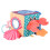 Baby Soft Cube Soothing Hand Rattle Ball Soft Rich 2