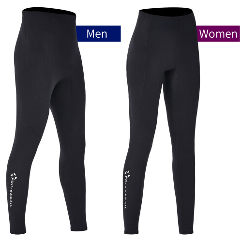 Men Women 2mm Neoprene Diving Pants Dive Long 2