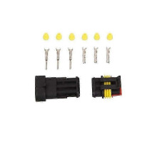 2p Connector Waterproof Nylon Flame Retardant Car Connector 10 Sets In 1 Pack Dj7021-1.5-11/2110pcs