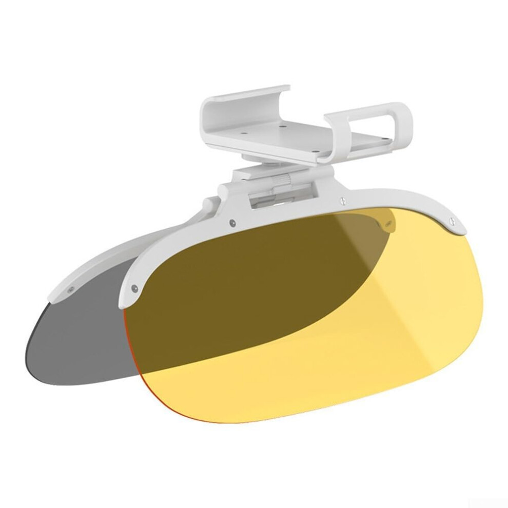 Effective Anti Glare Windshield Visor Extension For Day And Night Driving - Size Small, Universal Fit, Adjustable, Durable Material 6038364178367