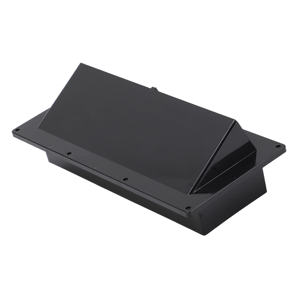 Rv Range Vent Cover With Lockable Clip For Trailer Boat Marine Black 8251347058267