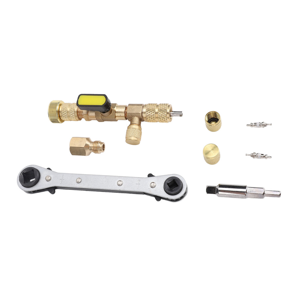 Valve Core Remover Tool Kit - Dual Size Sae 1/4In & 5/16In For A/C Systems 5031347057629