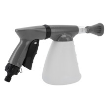 Canon à mousse 800 ml ABS gris 17x18x13 cm pulvérisateur
