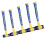 Portable Double Face Rubber Hammer With Removable Handle-25mm 3