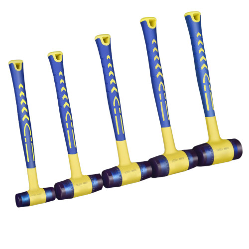 Portable Double Face Rubber Hammer With Removable Handle-25mm 2