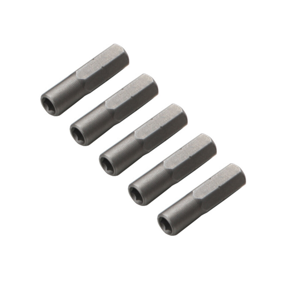 5Pcs Magnetic Hexagonal Shank Adapter For Bit-Sandblasting 25Mm 7754000046638