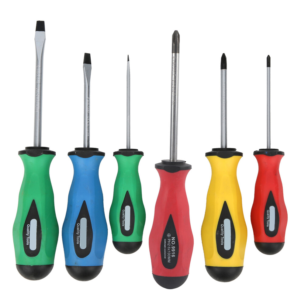 6PCS Alloy Steel Service Screwdriver Set Ergonomic
