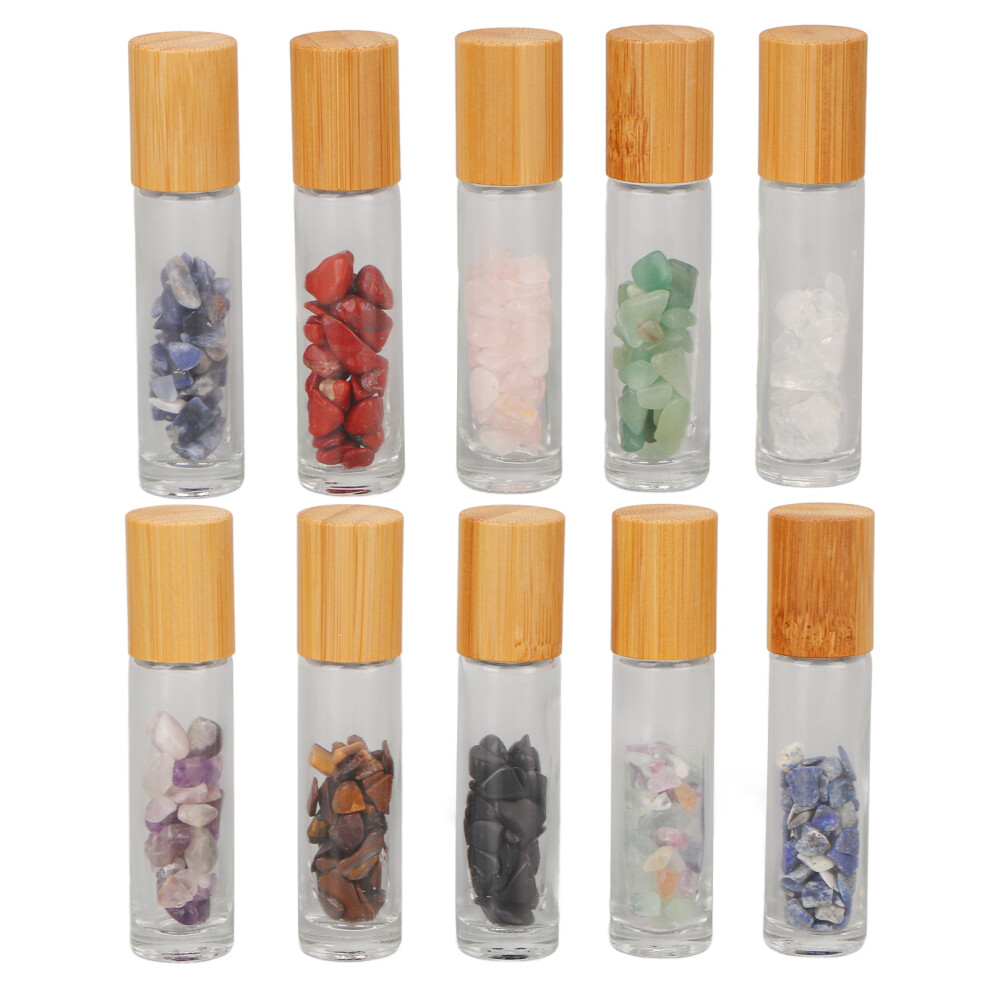 10Pcs Essential Oil Roller Ball Bottles